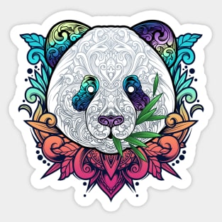 Happy Panda Sticker